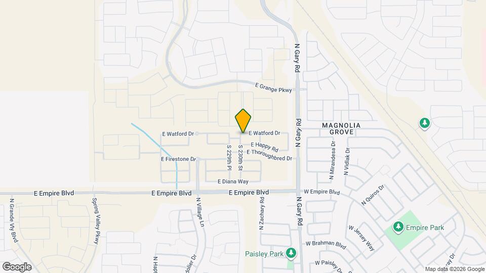 23007 E Watford Dr Map and Location Details