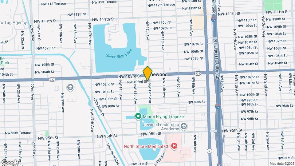 1200 NW 102nd St Map and Location Details