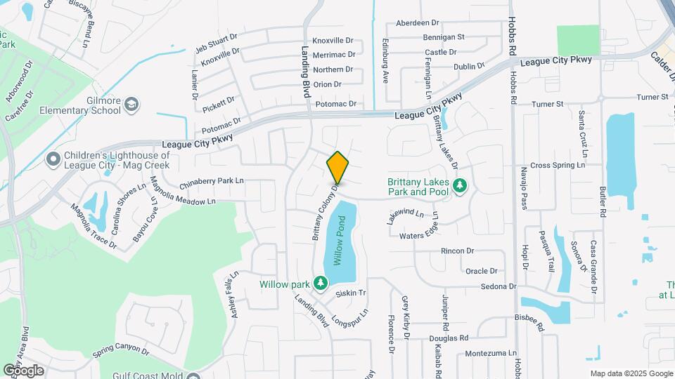 2518 Brittany Lakes Dr Map and Location Details