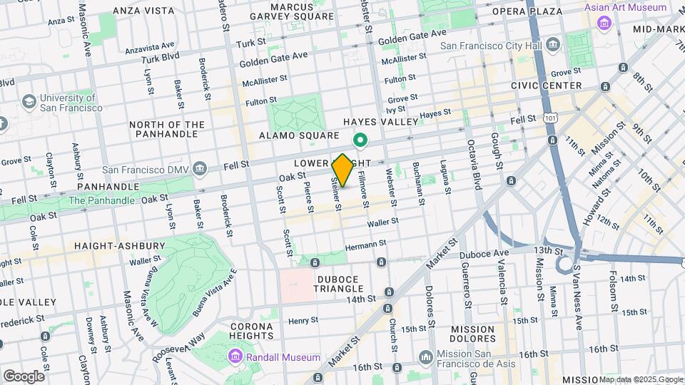681 Page St Mapa y Detalles de la Ubicación