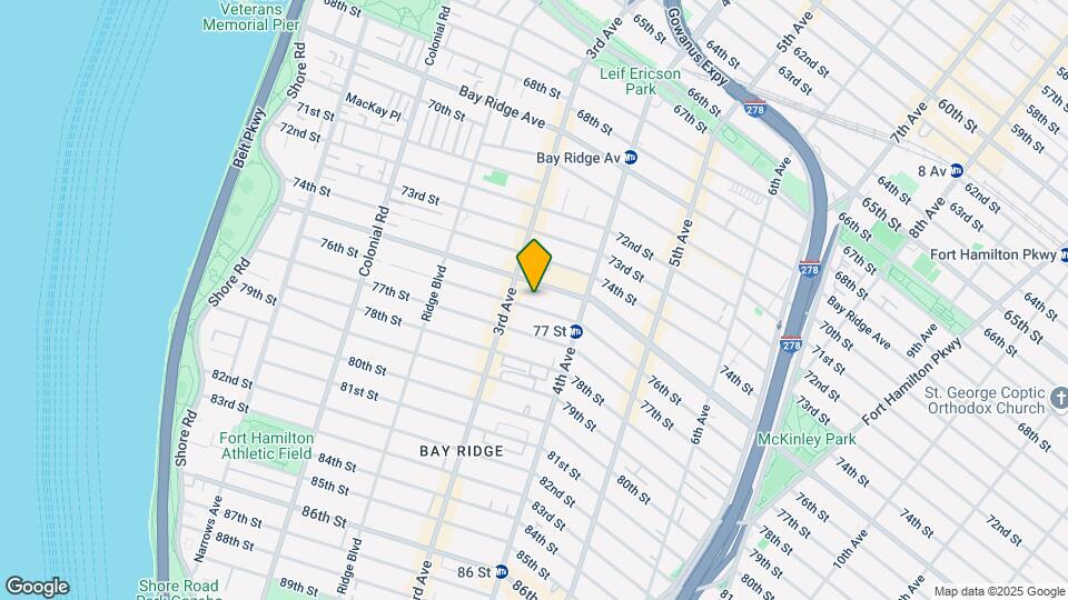 325 76th St Map and Location Details