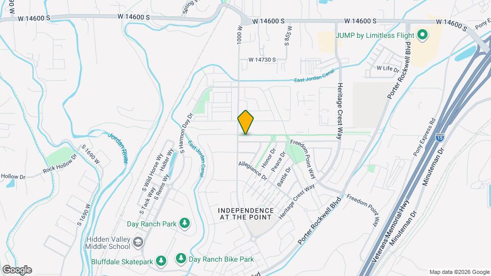 978 Freedom Point Way Map and Location Details