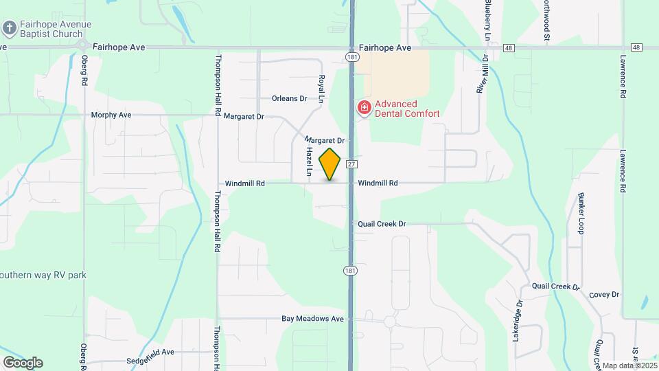 9916 Windmill Rd Map and Location Details