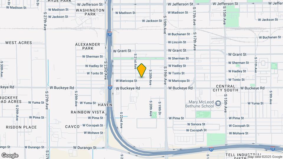 2026 W Maricopa St Map and Location Details