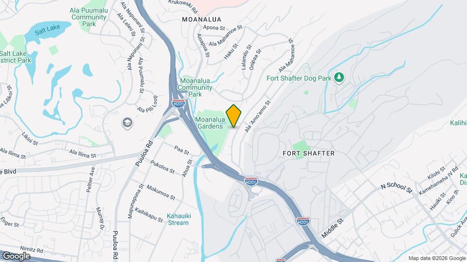 1346 Ala Mahamoe St Map and Location Details