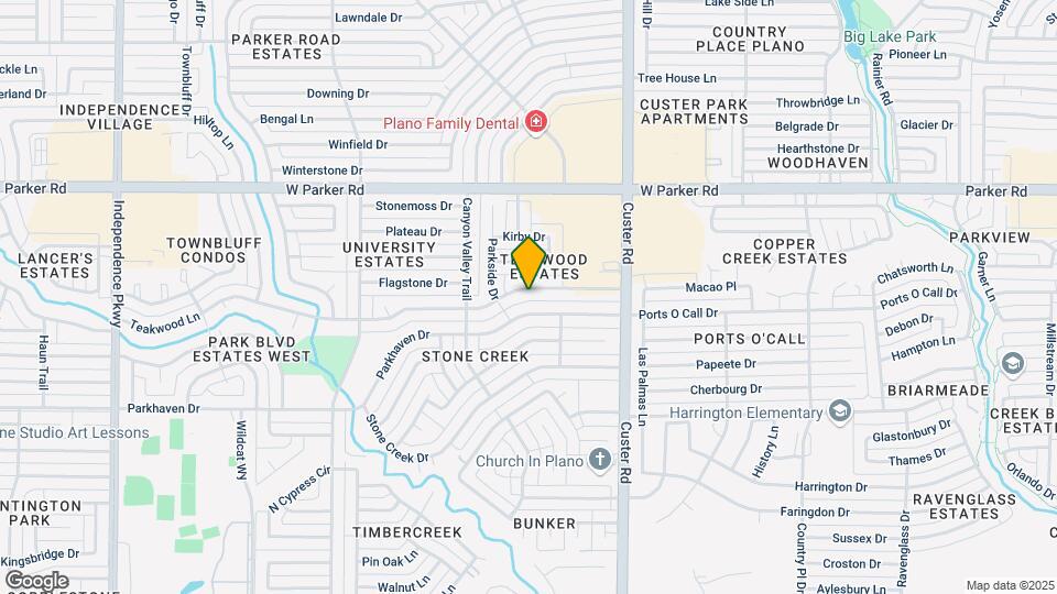 2220 Teakwood Ln Map and Location Details