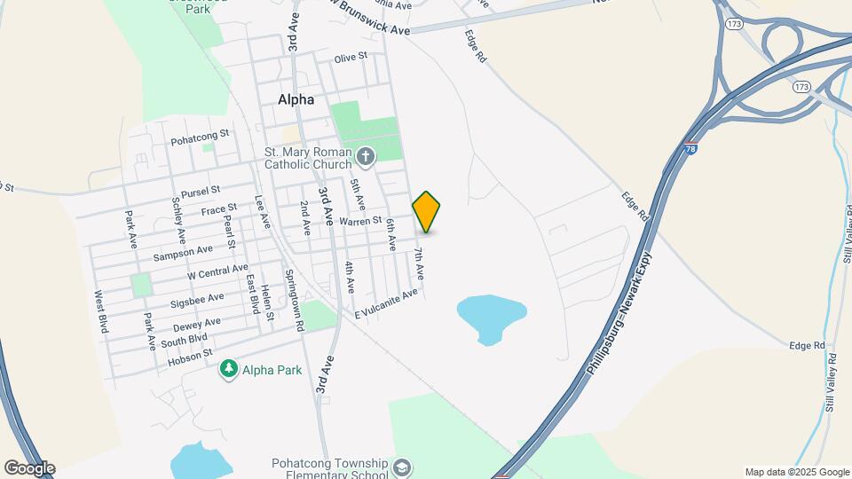 715 E Central Ave Map and Location Details