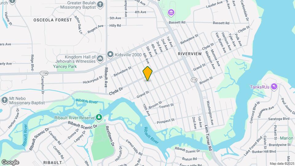 9043 8th Ave Map and Location Details