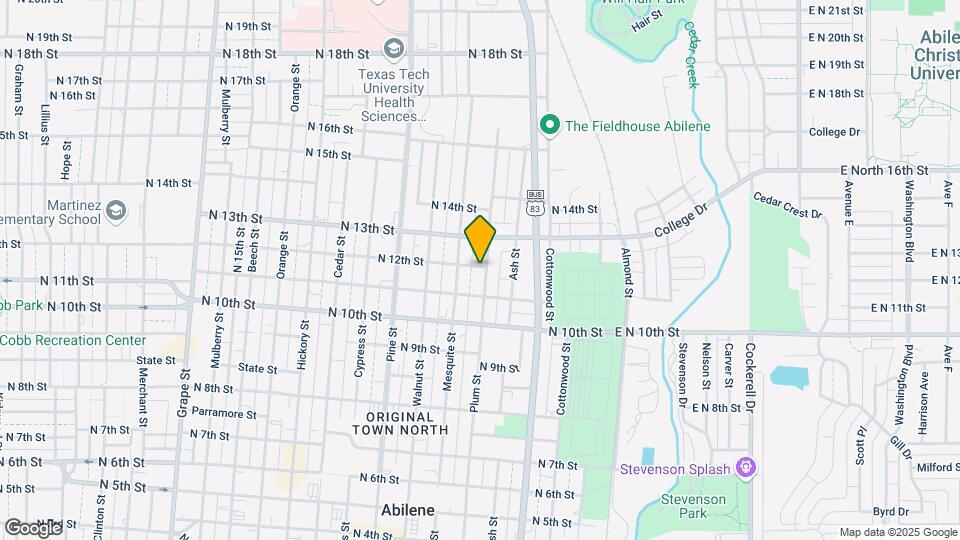 707 N 12th St Map and Location Details