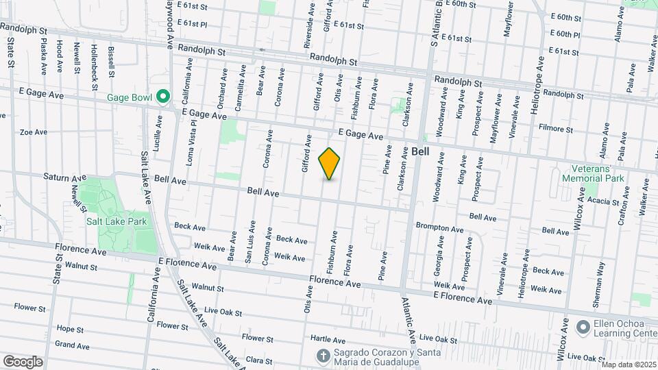 6636 Otis Ave Mapa y Detalles de la Ubicación
