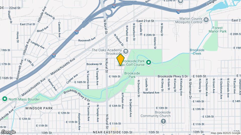 2926 E 17th St Map and Location Details