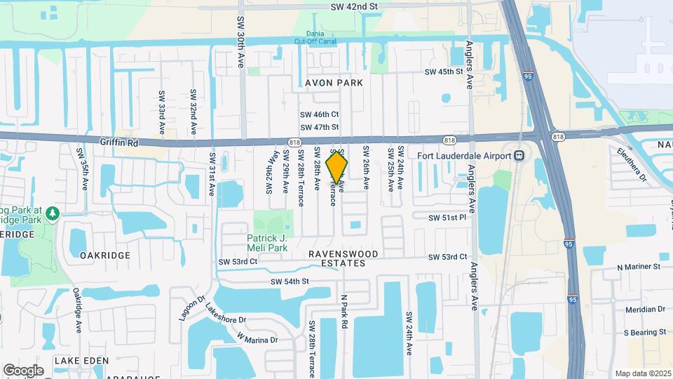 4991 SW 27th Ave, Unit C Map and Location Details