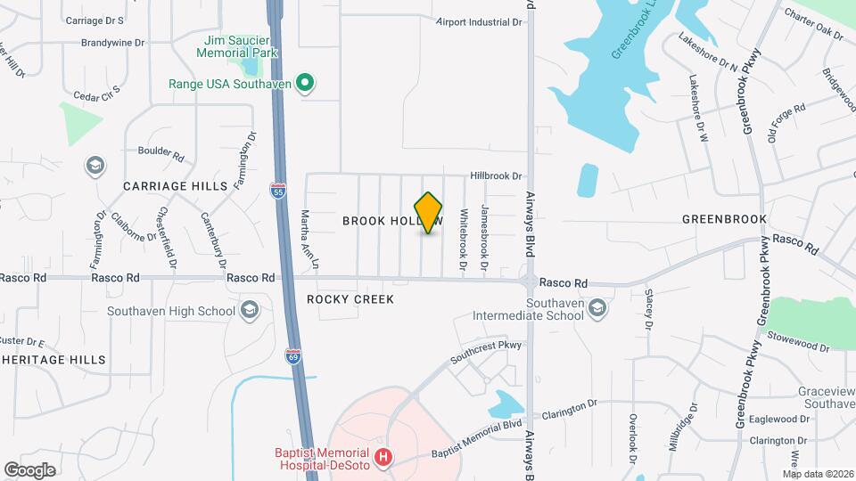 8106 Elmbrook Dr Map and Location Details