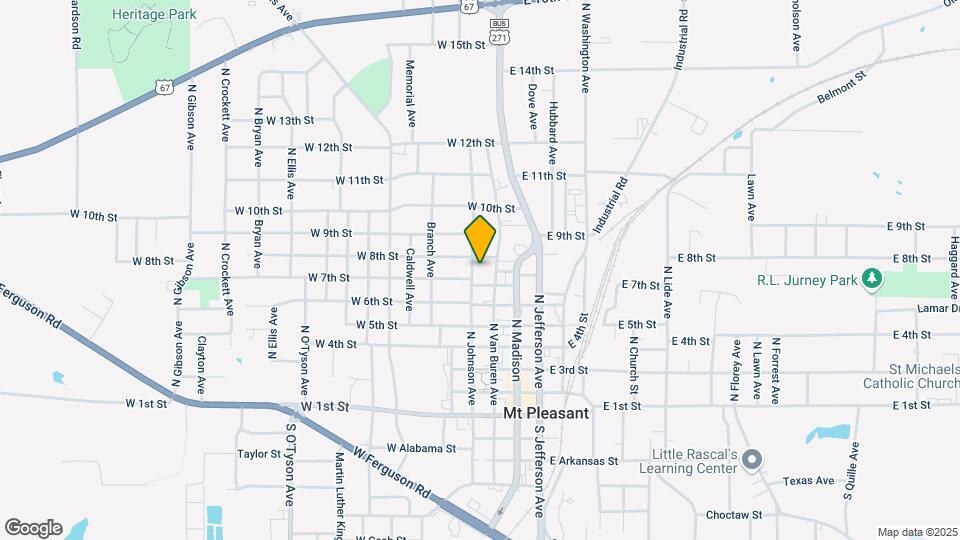 316 W 7th St, Unit 100 Map and Location Details