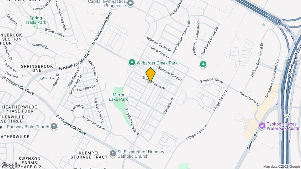 18421 Tallgrass Prairie Dr Map and Location Details