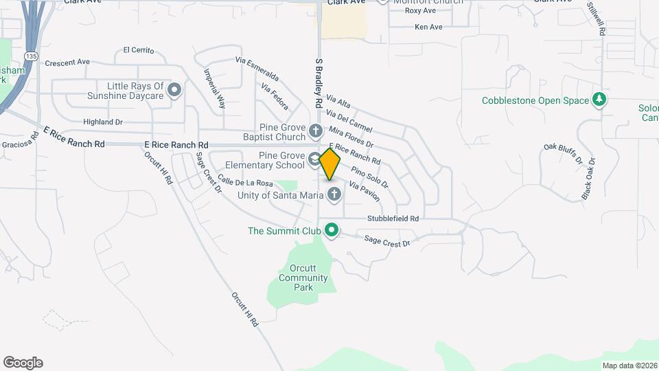 1128 Via Pavion Map and Location Details