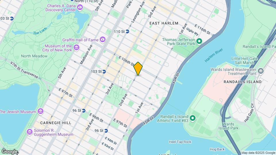 2034 Second Ave Mapa y Detalles de la Ubicación