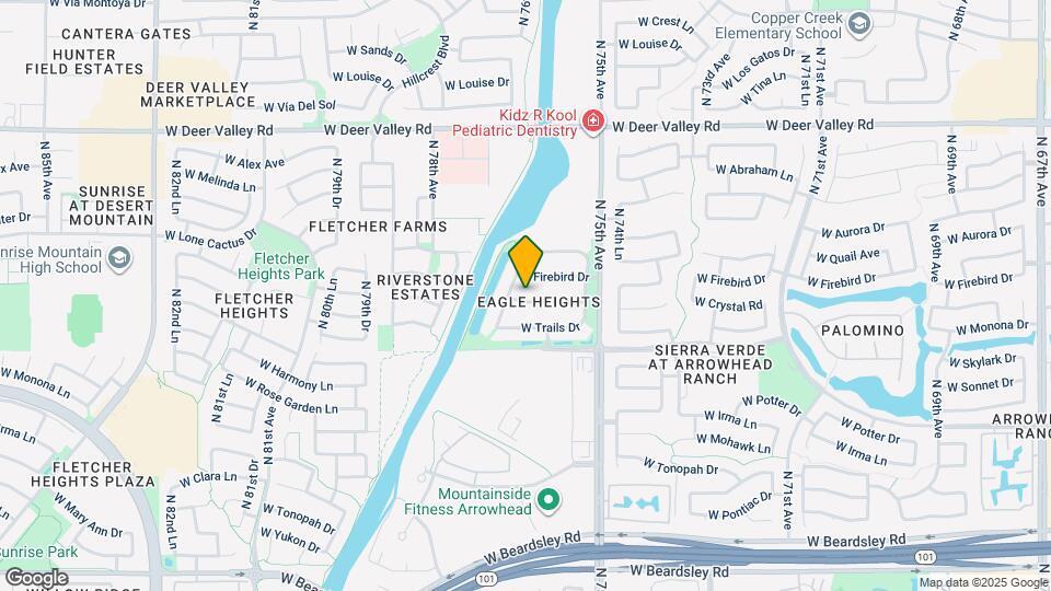 7592 W Crystal Rd Map and Location Details