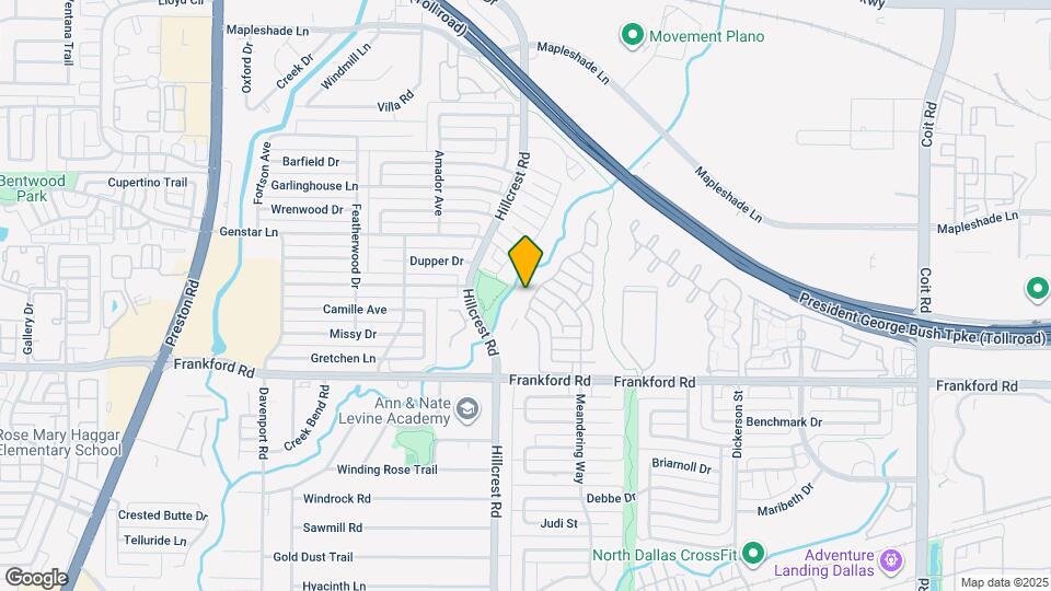 7017 Dogwood Creek Ln Map and Location Details