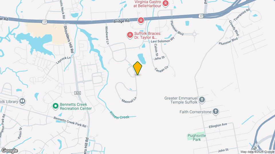 6019 Mainsail Ln Map and Location Details