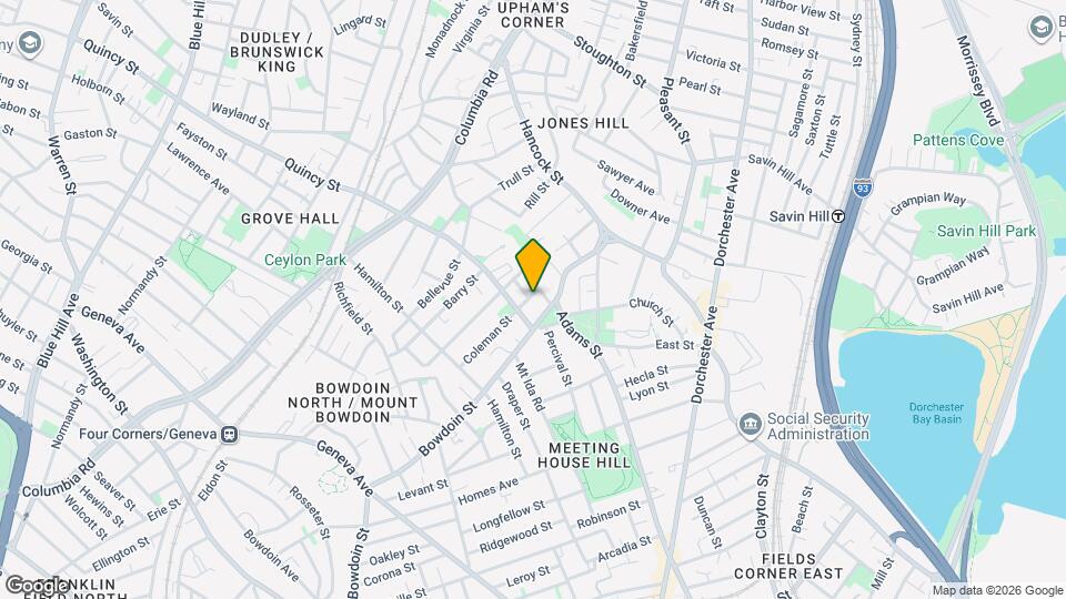 8 Coleman St, Unit #1 Mapa y Detalles de la Ubicación