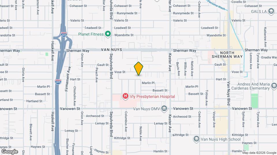 15111 Marlin Pl Map and Location Details