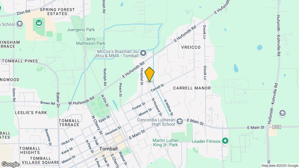 500 Carrell St Map and Location Details