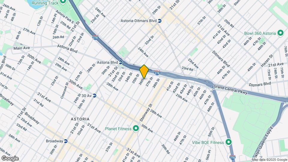 25-27 36th St Mapa y Detalles de la Ubicación
