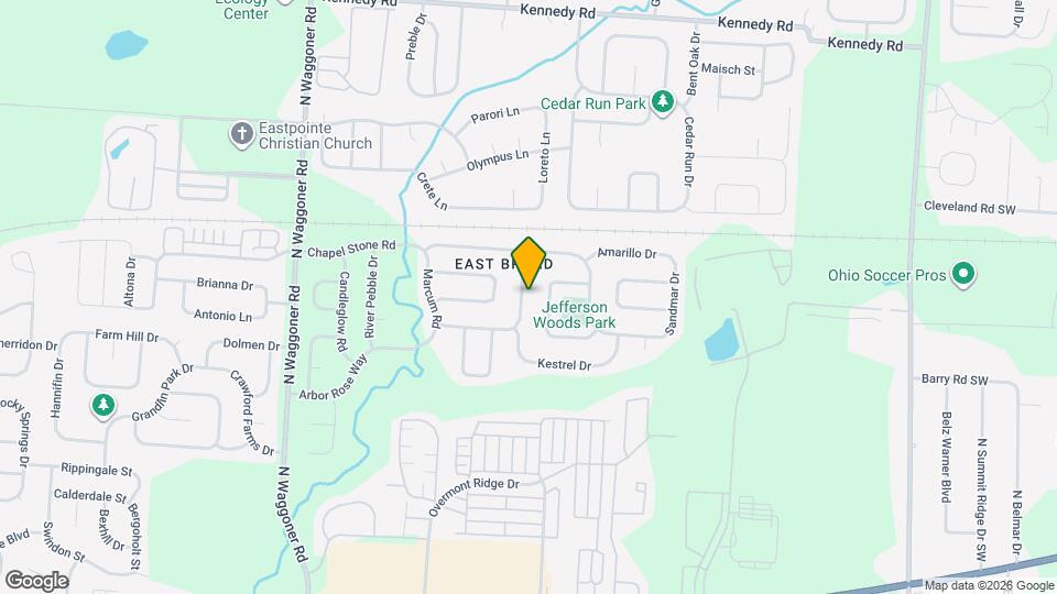 502 Tourmaline Dr Map and Location Details