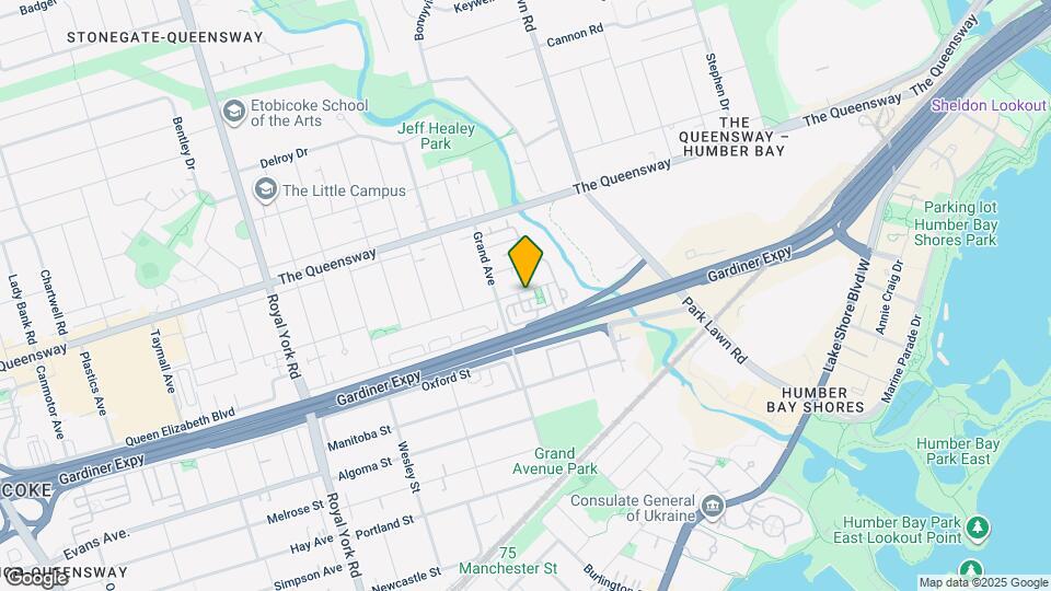 275 Dalesford Rd Map and Location Details