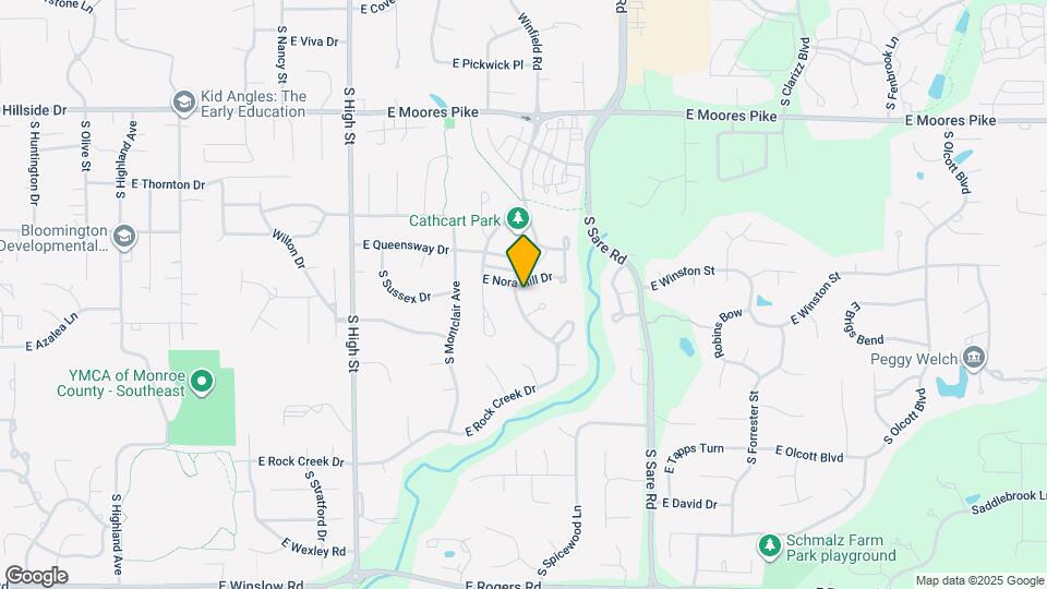 1905 South Hawksmoore Drive Map and Location Details