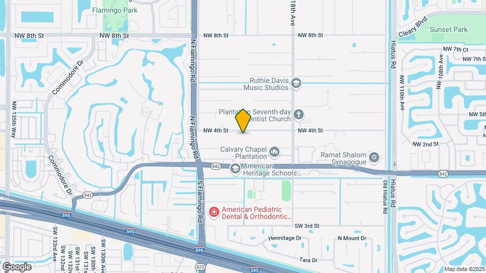 12100 NW 4th St Map and Location Details