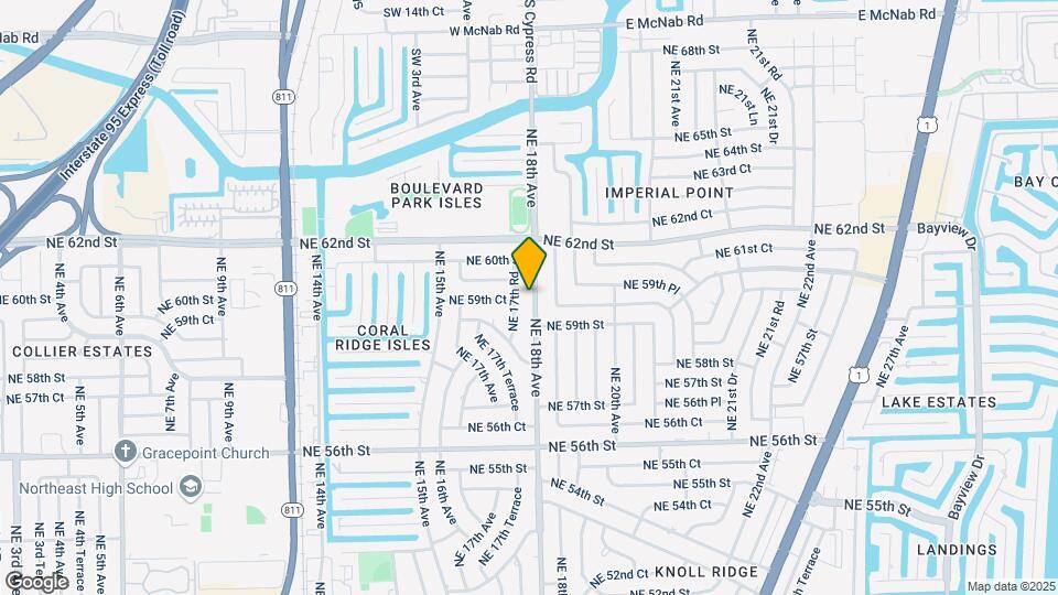 5901-5911 NE 18th Ave Map and Location Details