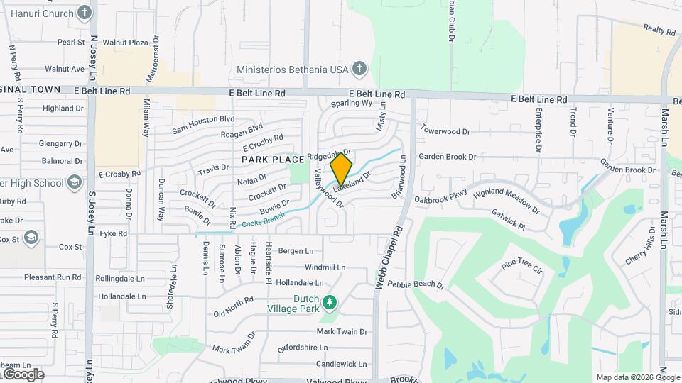 2304 Lakeland Dr Map and Location Details