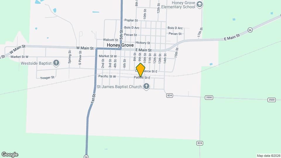 600 Pacific St E Map and Location Details