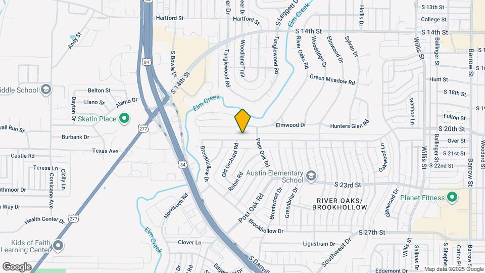 4138 S 20th St Map and Location Details