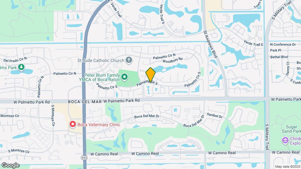 6373 Boca Cir Map and Location Details