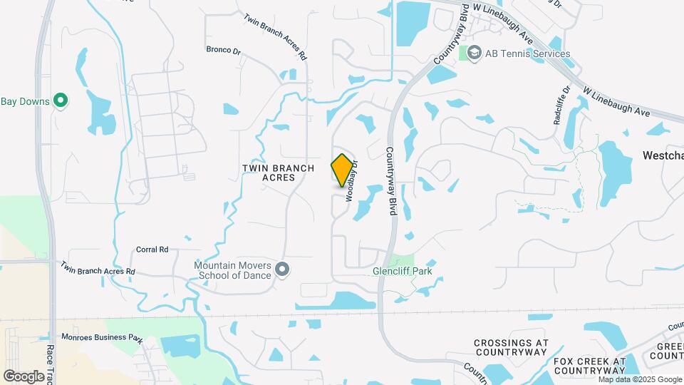 9708 Dunscroft Ln Map and Location Details