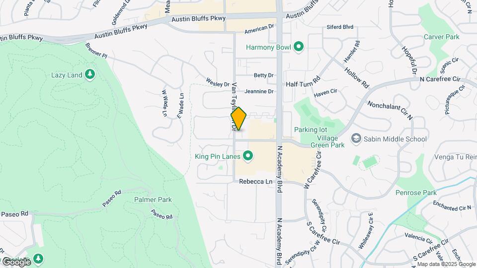 3410 N Carefree Cir Map and Location Details