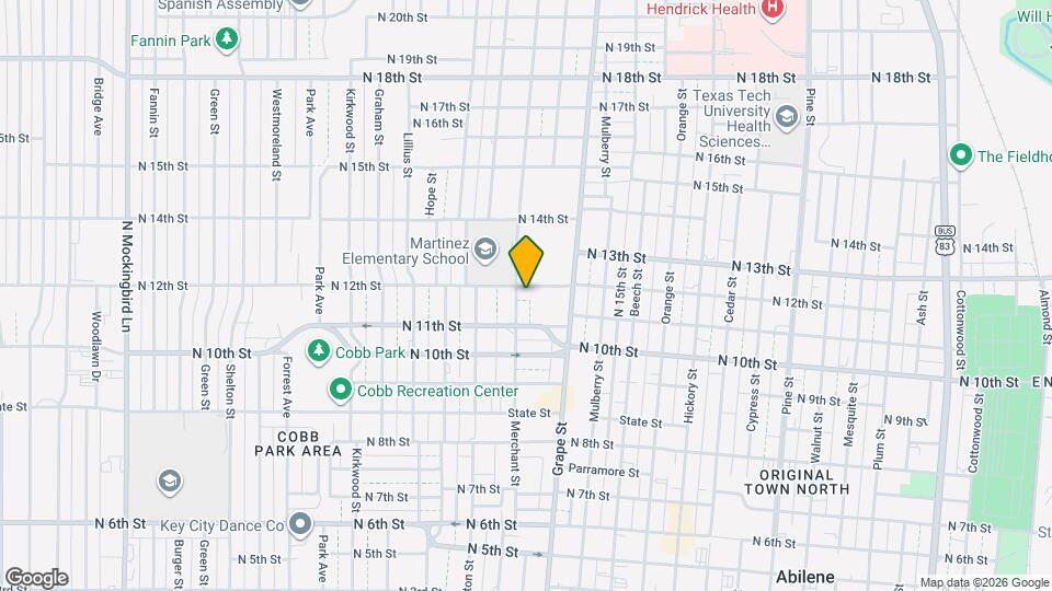 1773 N 12th St Mapa y Detalles de la Ubicación