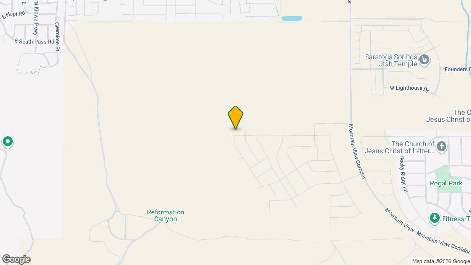 1392 W Mahogany St Map and Location Details