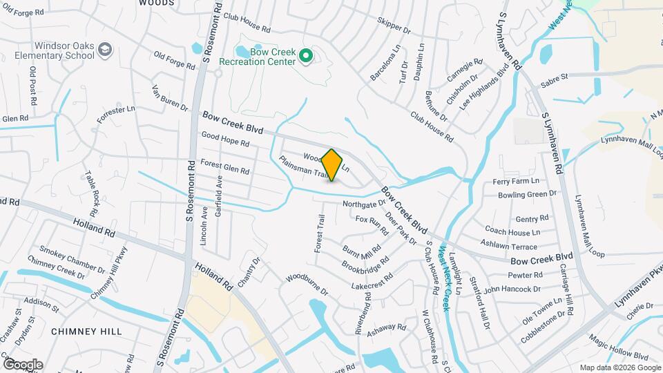 820 Plainsman Ct Map and Location Details