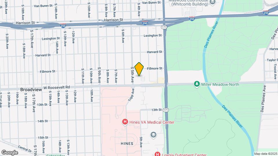 2115 S 4th Ave Mapa y Detalles de la Ubicación