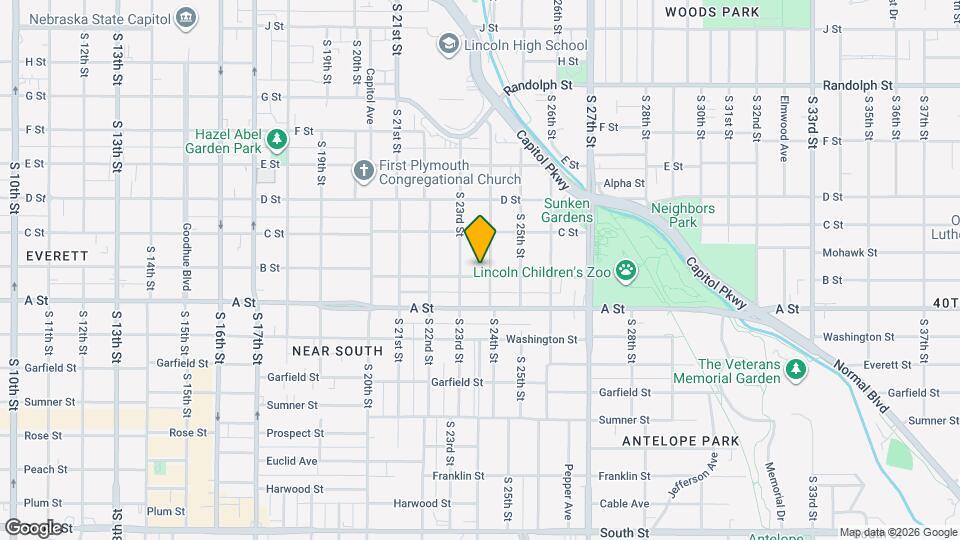 2326 B St, Unit Unit B2 Map and Location Details