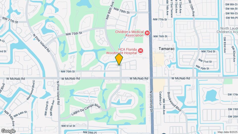 8007 NW 71st Ct Map and Location Details