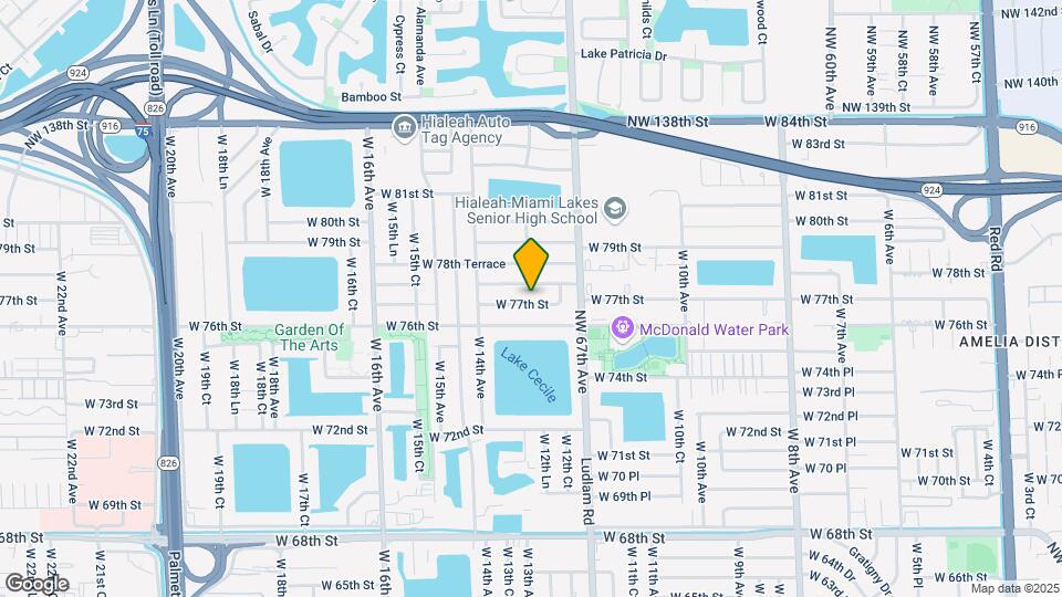 1299 W 77th St Mapa y Detalles de la Ubicación