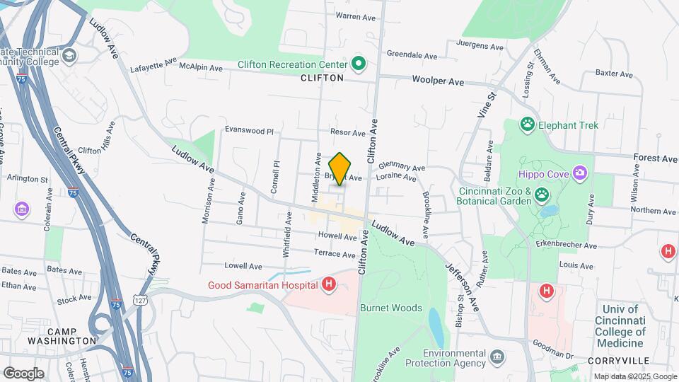 3431 Telford St Map and Location Details