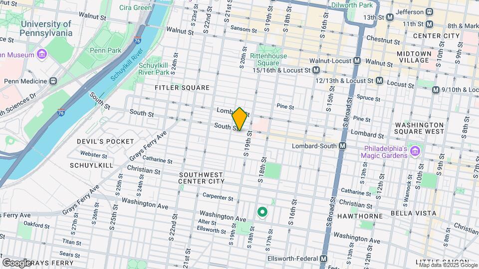 1927 Kater St Mapa y Detalles de la Ubicación
