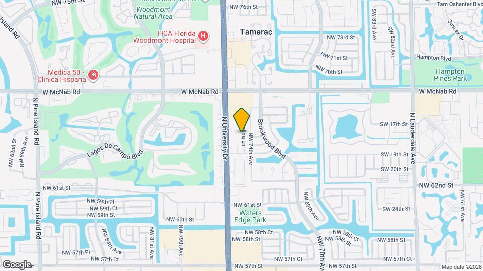 6503 Catalina Ln Map and Location Details