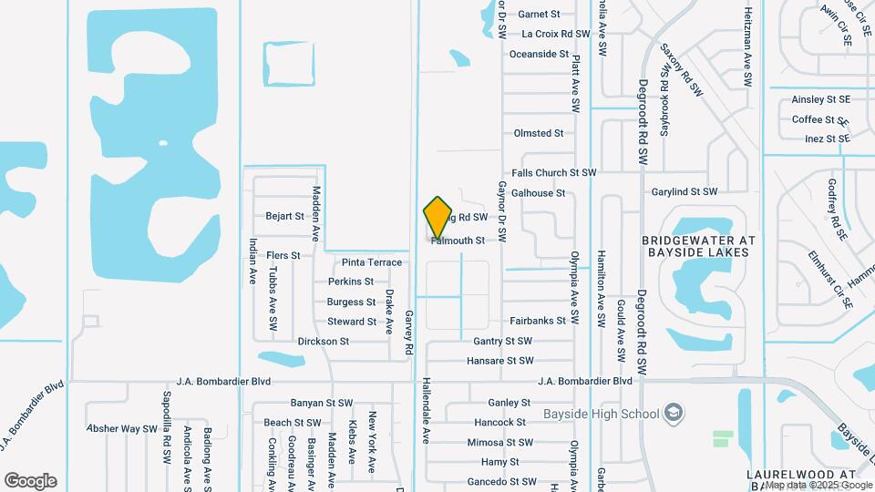 590 Falmouth St Map and Location Details